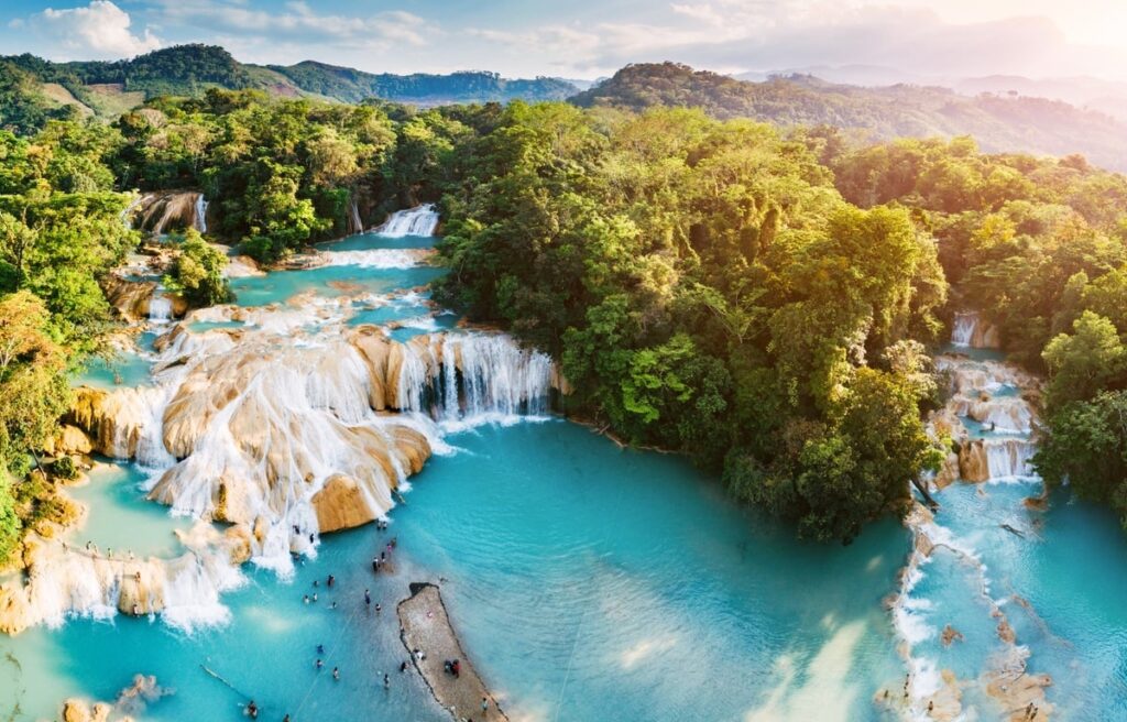 Unveiling the Hidden Charms of Mexicos Turquoise Waterfalls