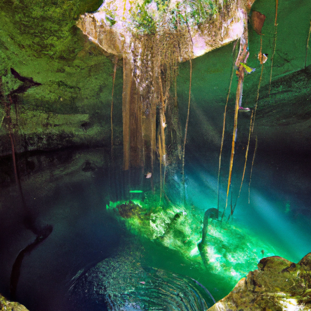 Swimming in Mexicos Enigmatic Cenotes