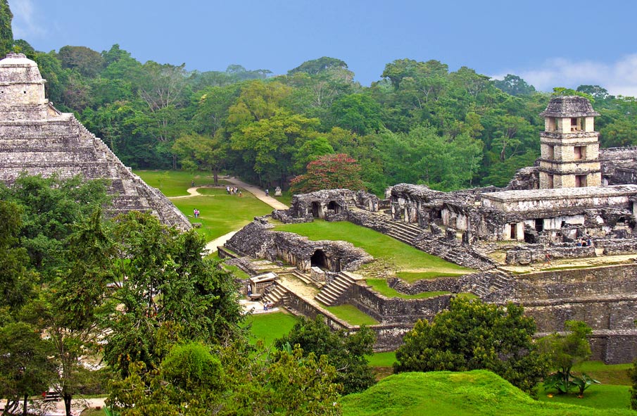 The Enigmatic Pyramids: Secrets of Palenques Maya Civilization