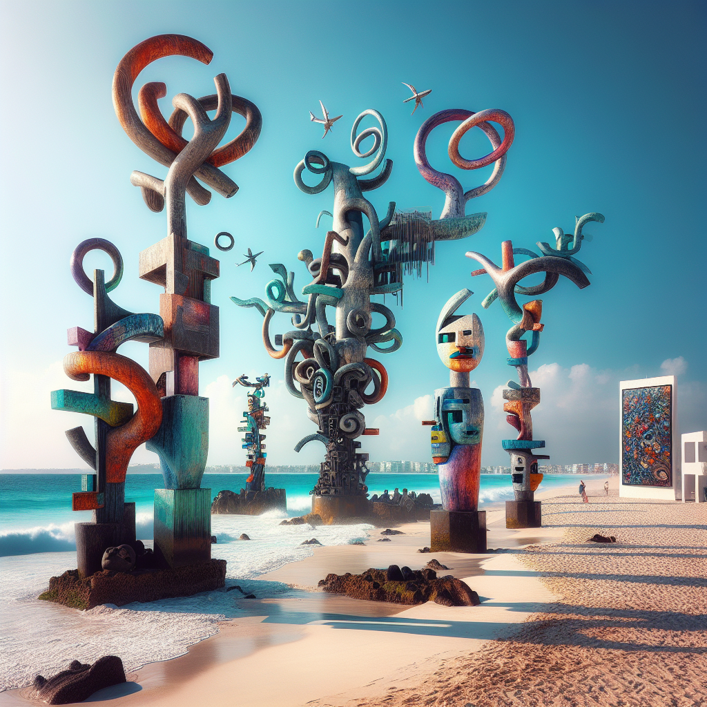 Mexico’s Beach Art Scene: Sculptures And Galleries By The Sea