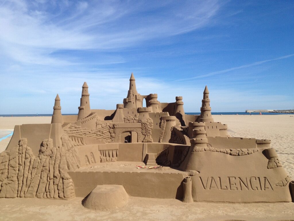 The Art Of Sandcastle Building On Mexico’s Beaches