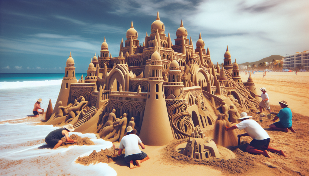 The Art Of Sandcastle Building On Mexico’s Beaches