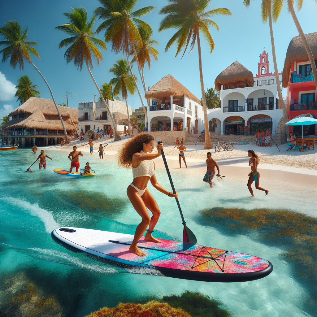 The Growing Trend Of Paddleboarding In Mexicos Beach Towns